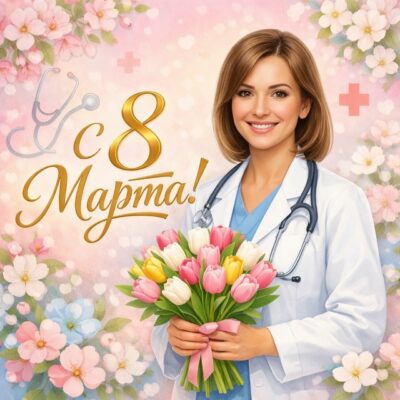 С Международным женским днём!